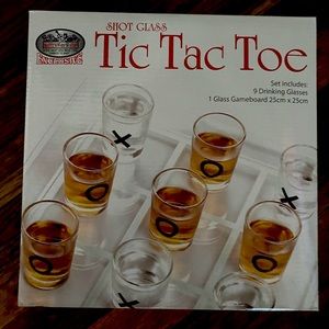 Shot Glass Tic Tac Toe